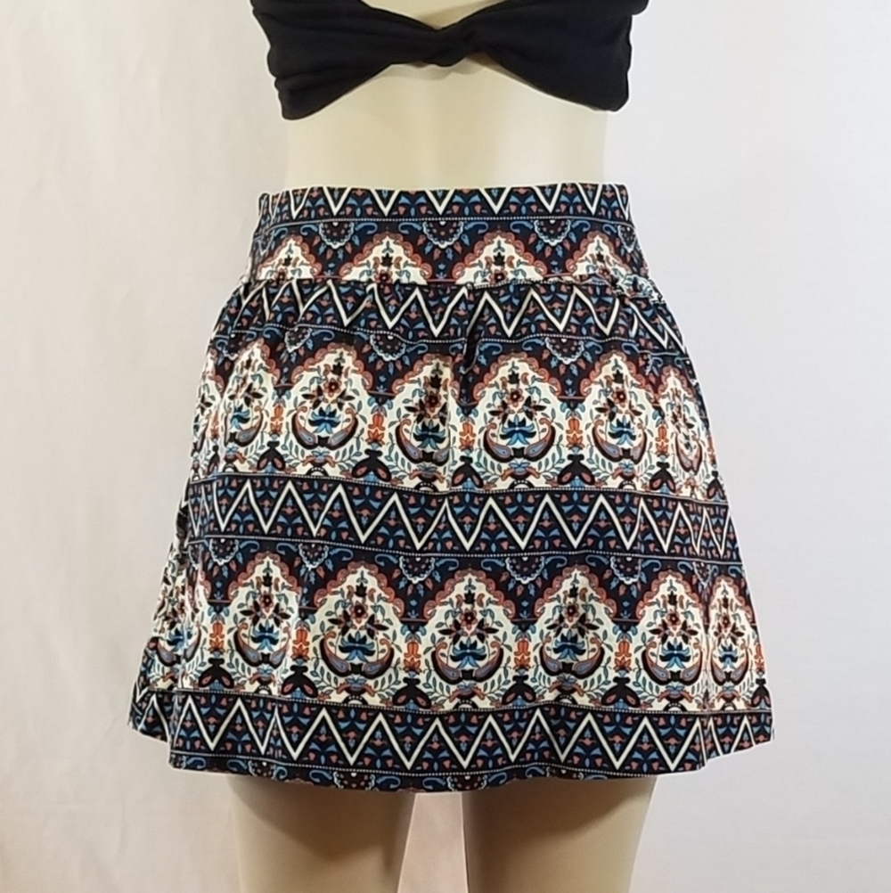 XXI Floral Cotton Skirt